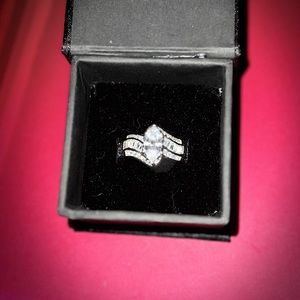 NWT Marquise Cut CZ Ring in Sterling Silver Size:08